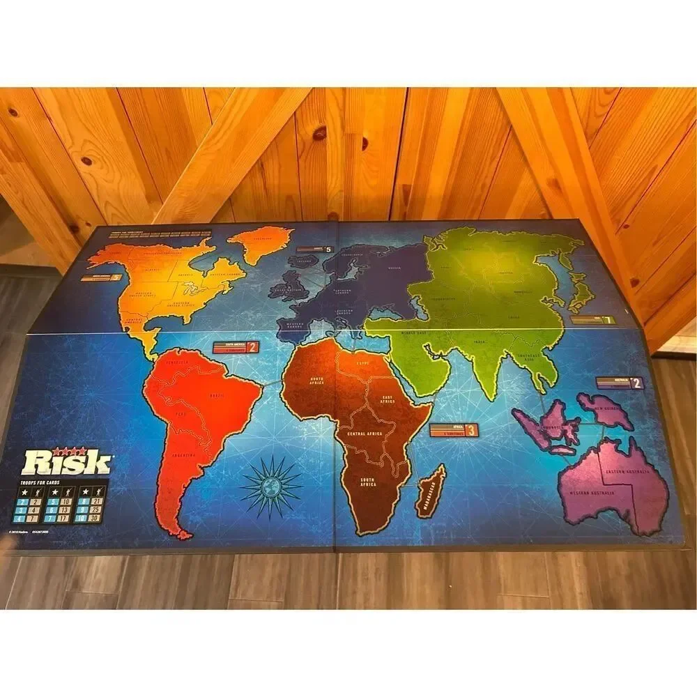 Risk Board Game 2010 Complete The Game of Global Domination Strategy COMPLETE (